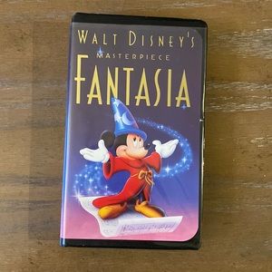 1991 Original Walt Disney's Masterpiece "Fantasia" VHS Tape